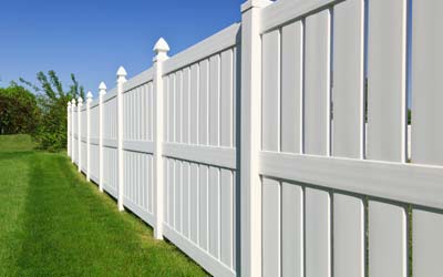Fence — White Wooden Fence in Dawsonville, GA Fence — White Wooden Fence in Dawsonville, GA