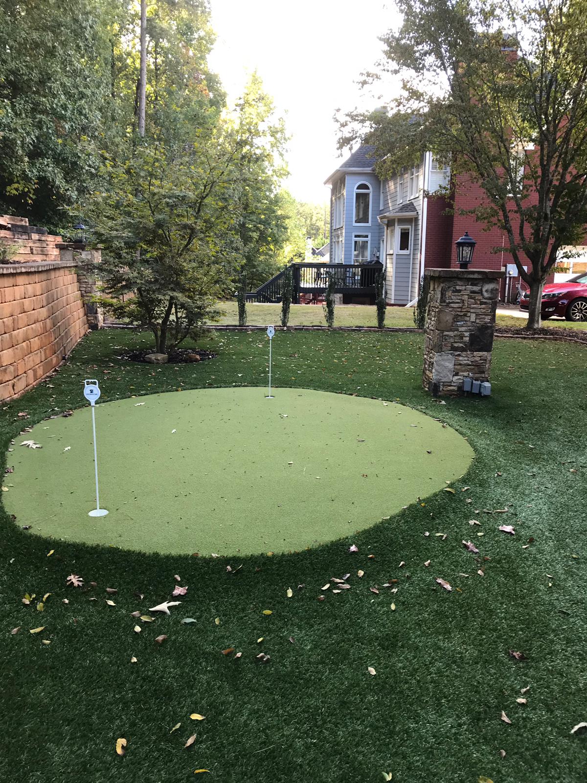 Mini Golf Field — Dawsonville, GA — Dixie Landscapes