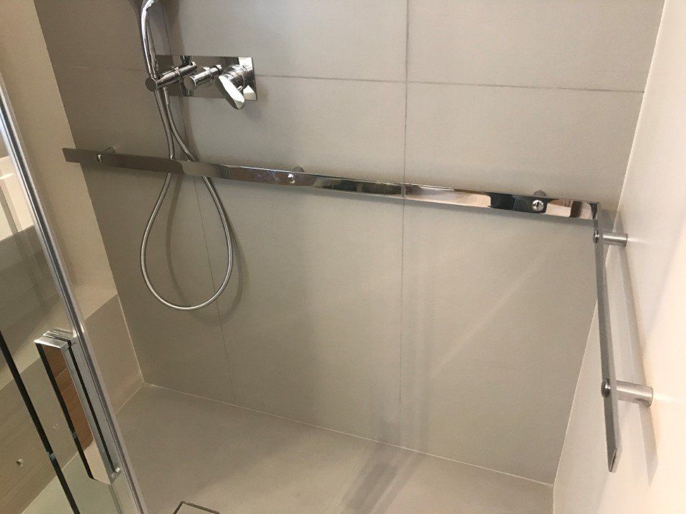 Realizzazione di dettagli in ferro per docce