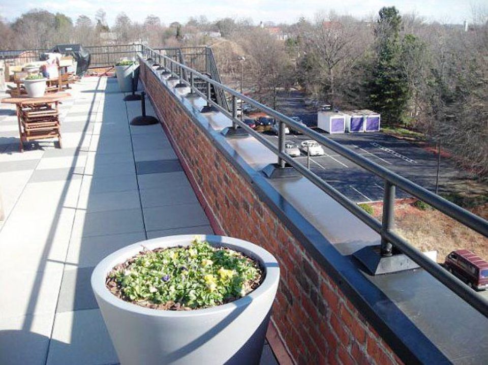 Rooftop sitting area