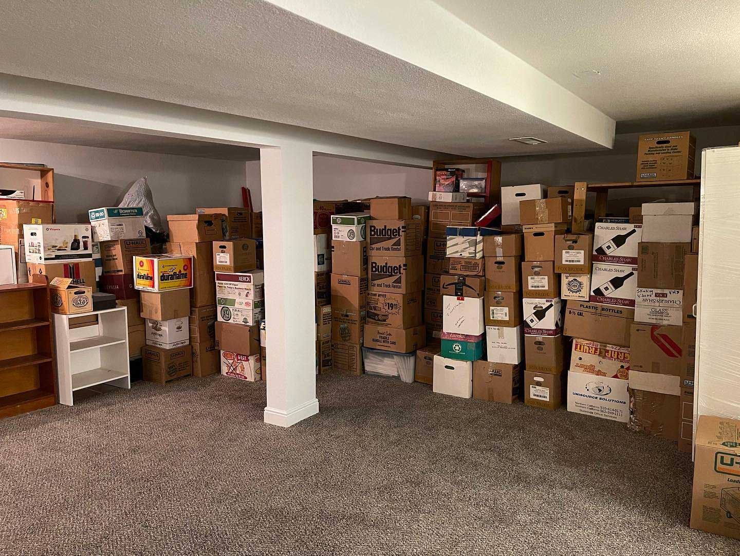 Room Full of Boxes — Denver, CO — RnB Movers LLC