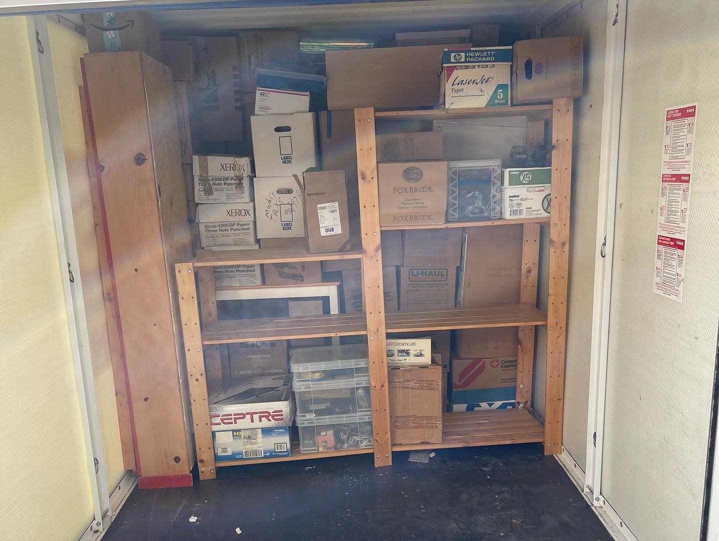 Boxes in Storage — Denver, CO — RnB Movers LLC