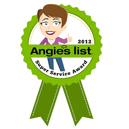 2012 Angies List Super Service Award
