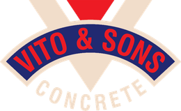 Vito & Sons Concrete Logo