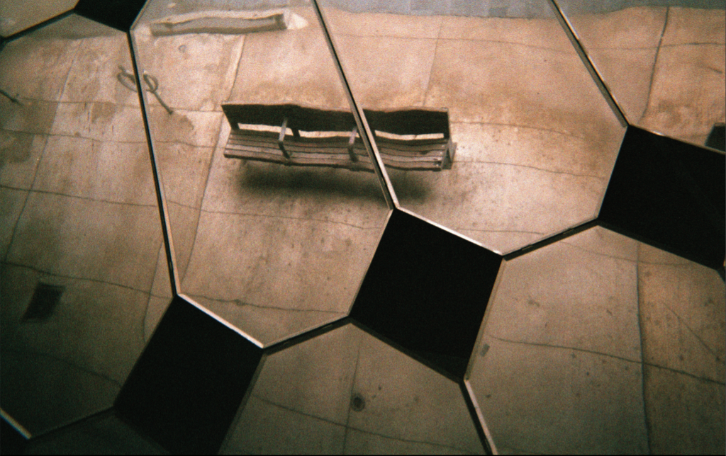 Reflection on a Park Bench