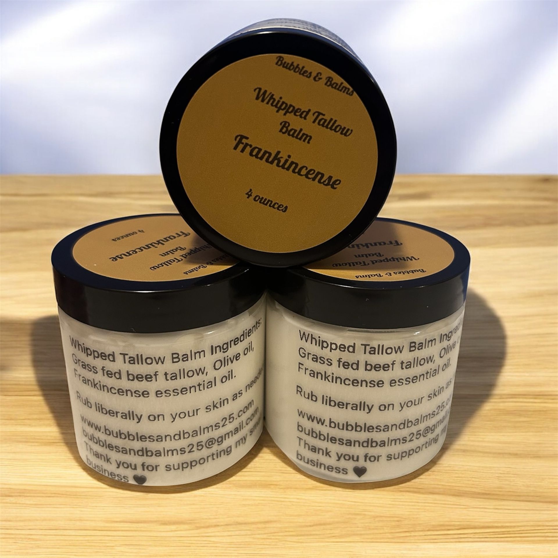 Whipped Tallow Balm - Frankincense