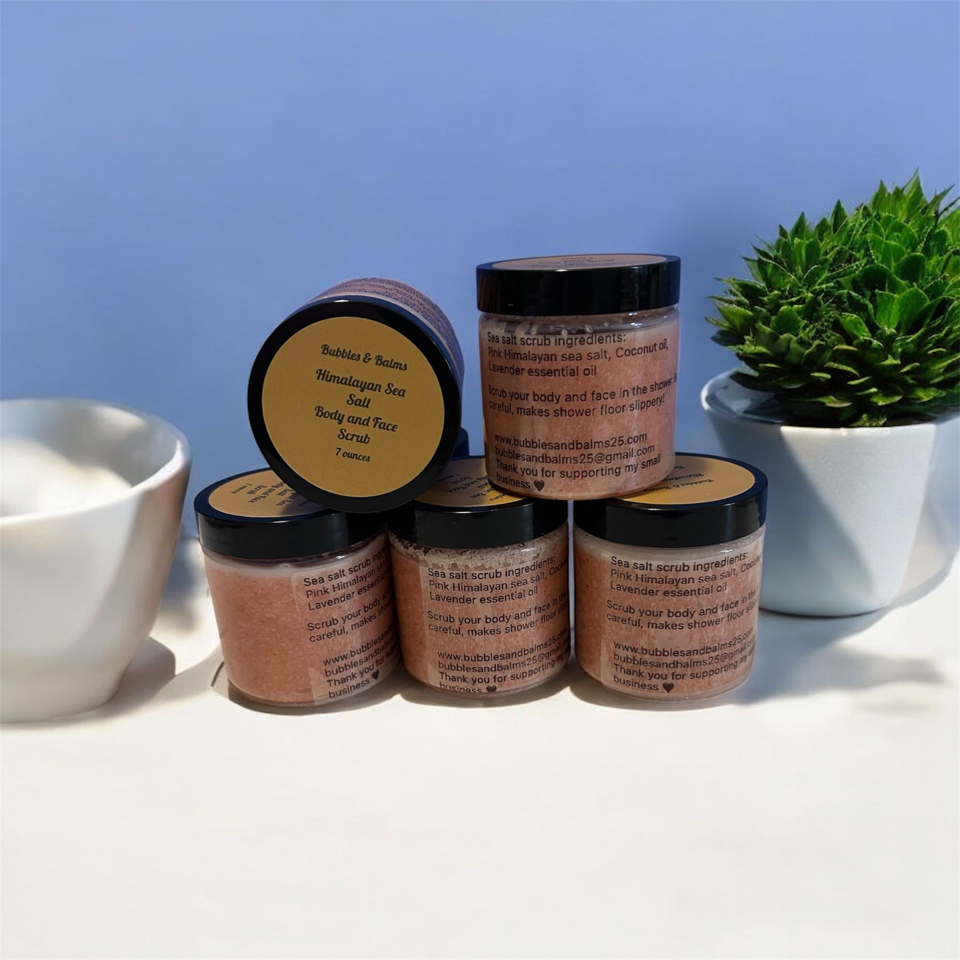 Himalayan Sea Salt Scrub - Lavender