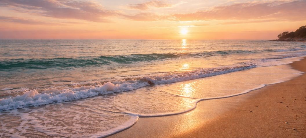 Funeral Homes in Red Lion, PA peaceful beach scene