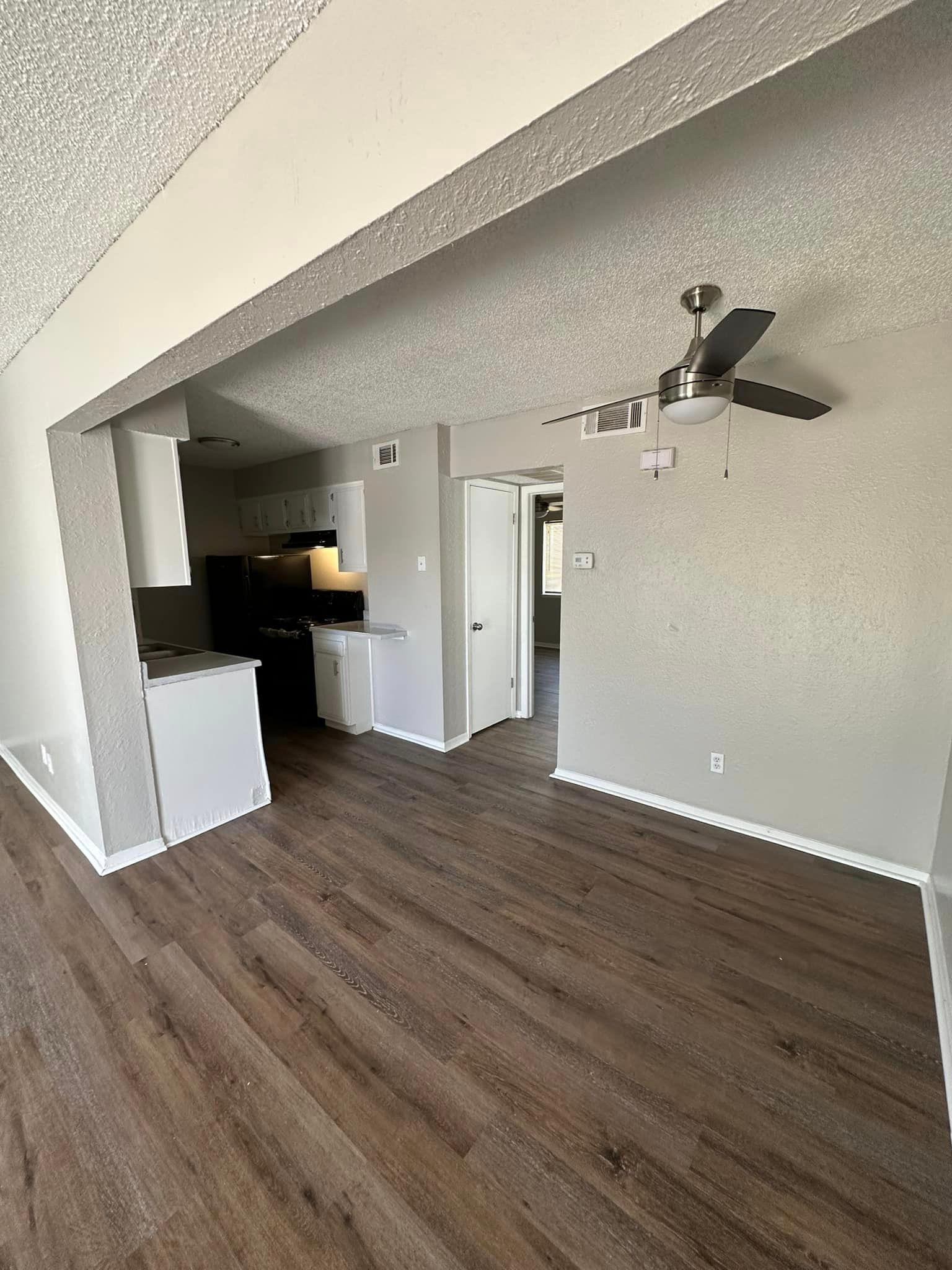 interior apartment dinig room area