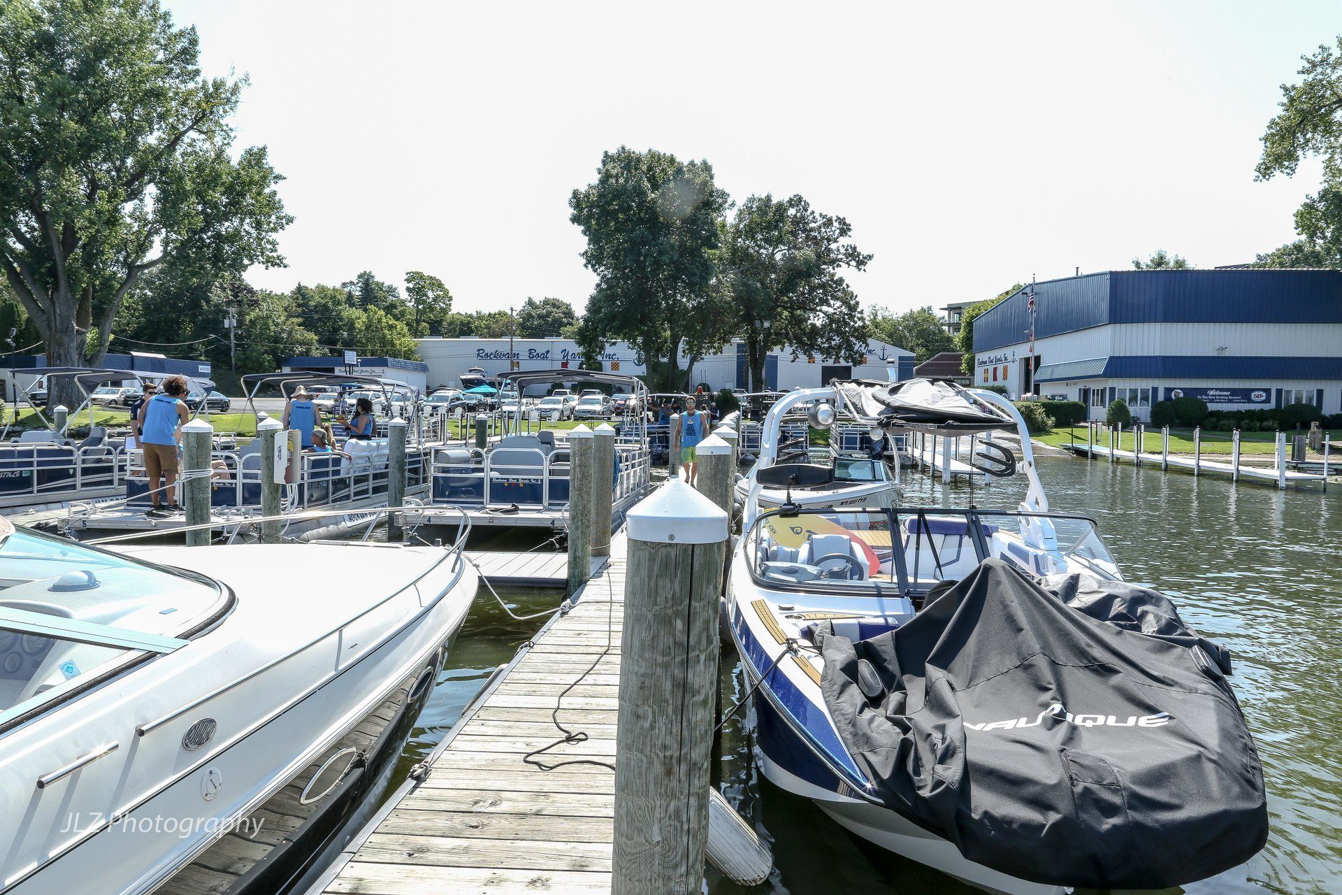 Lake Boat, Slip, Dry Stack with Rockvam Boat Yards, Inc.