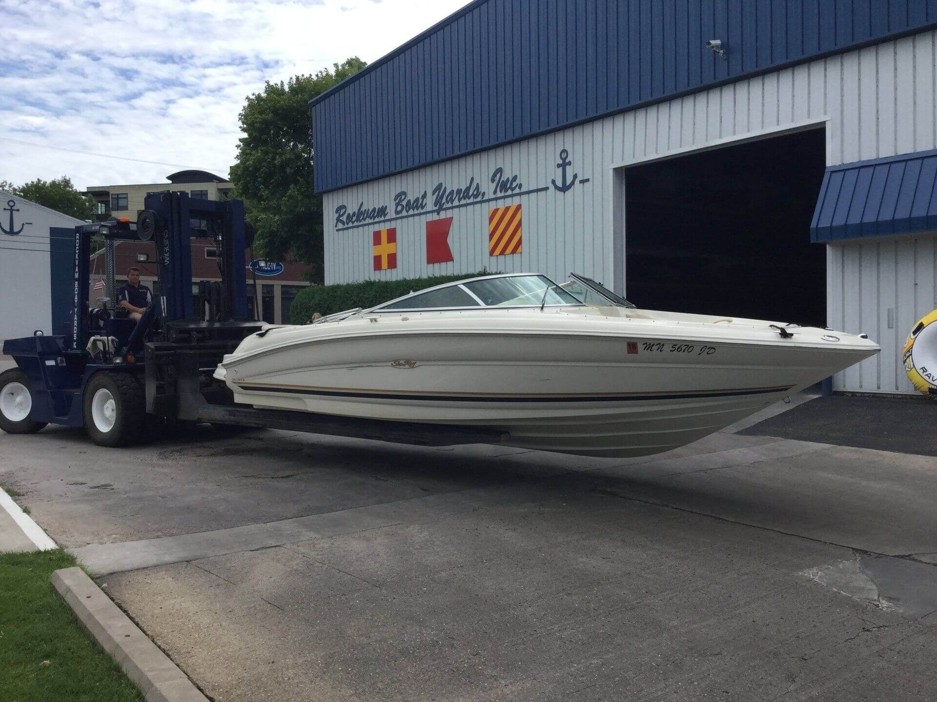 Lake Boat Club and Boat rental MN with Rockvam Boat Yards, Inc.