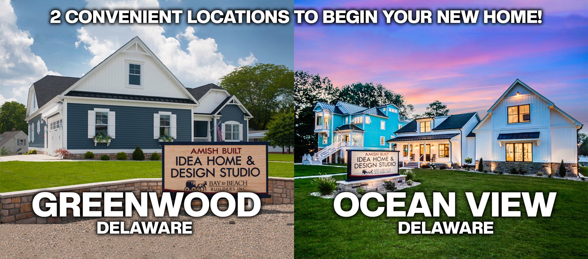 Home Builders in Sussex County Delaware Bay to Beach Builders