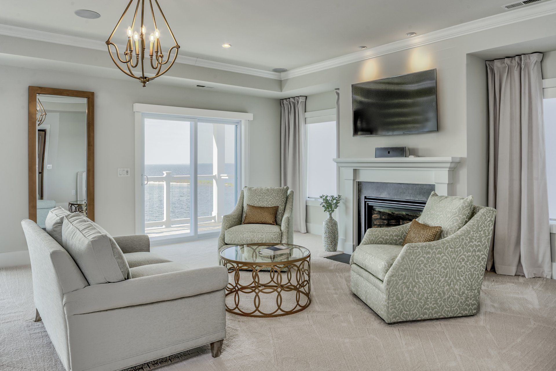 Bedroom with vaulted ceiling | Bay to Beach Builders | Greenwood, DE 19950