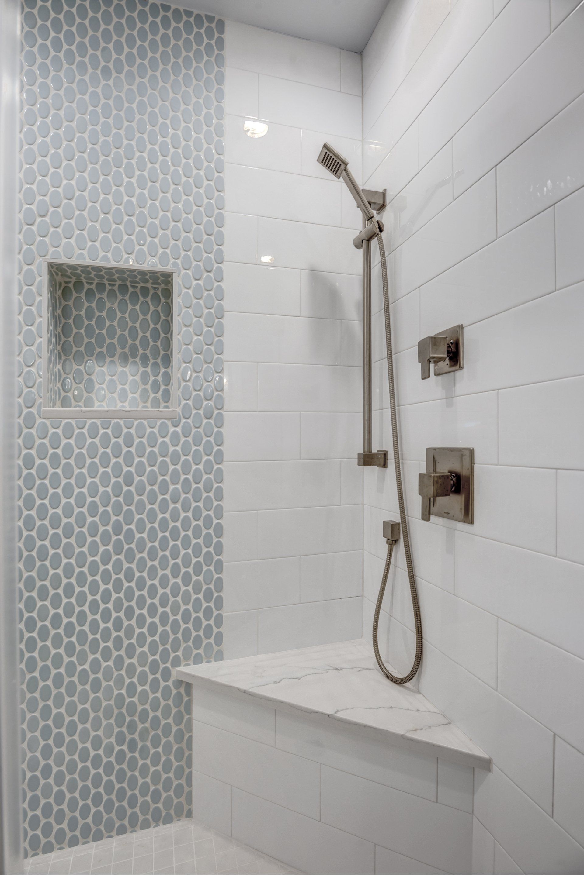 Walk in shower | bathrooms | Bay to Beach Builders | Greenwood, DE 19950