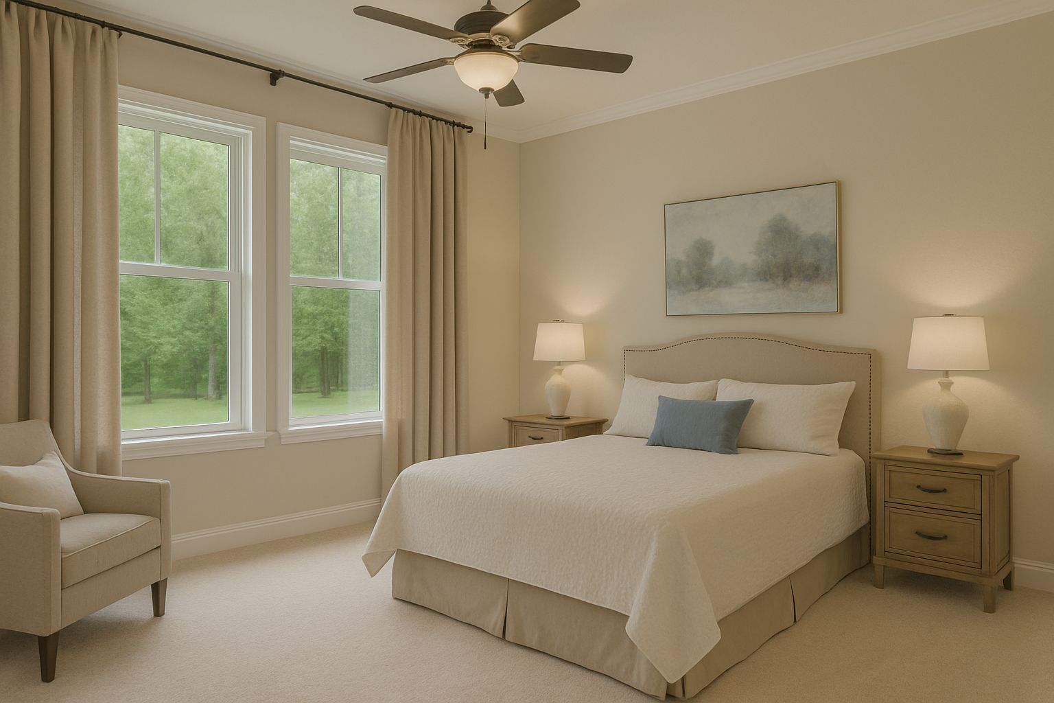 First floor owner's suite