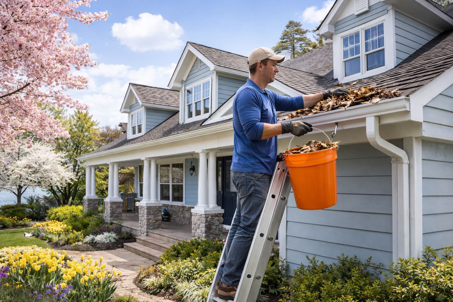 Preparing your home for spring after winter.