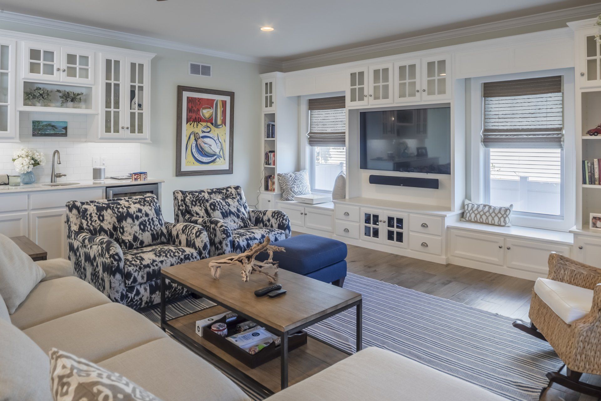 Large living room with fireplace | Bay to Beach Builders | Greenwood, DE 19950