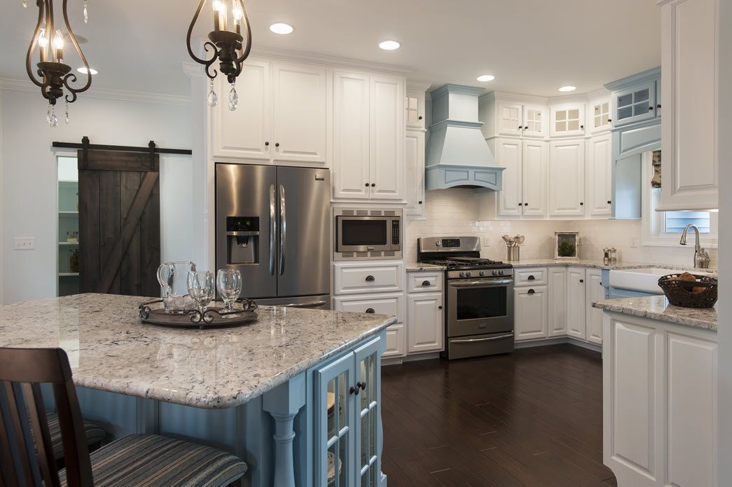 Spacious kitchen with granite countertops | Bay to Beach Builders | Greenwood, DE 19950