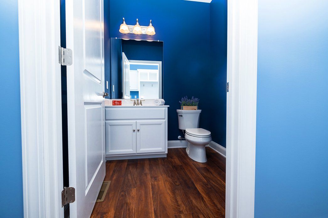 Bathroom with vanity | bathrooms | Bay to Beach Builders | Greenwood, DE 19950