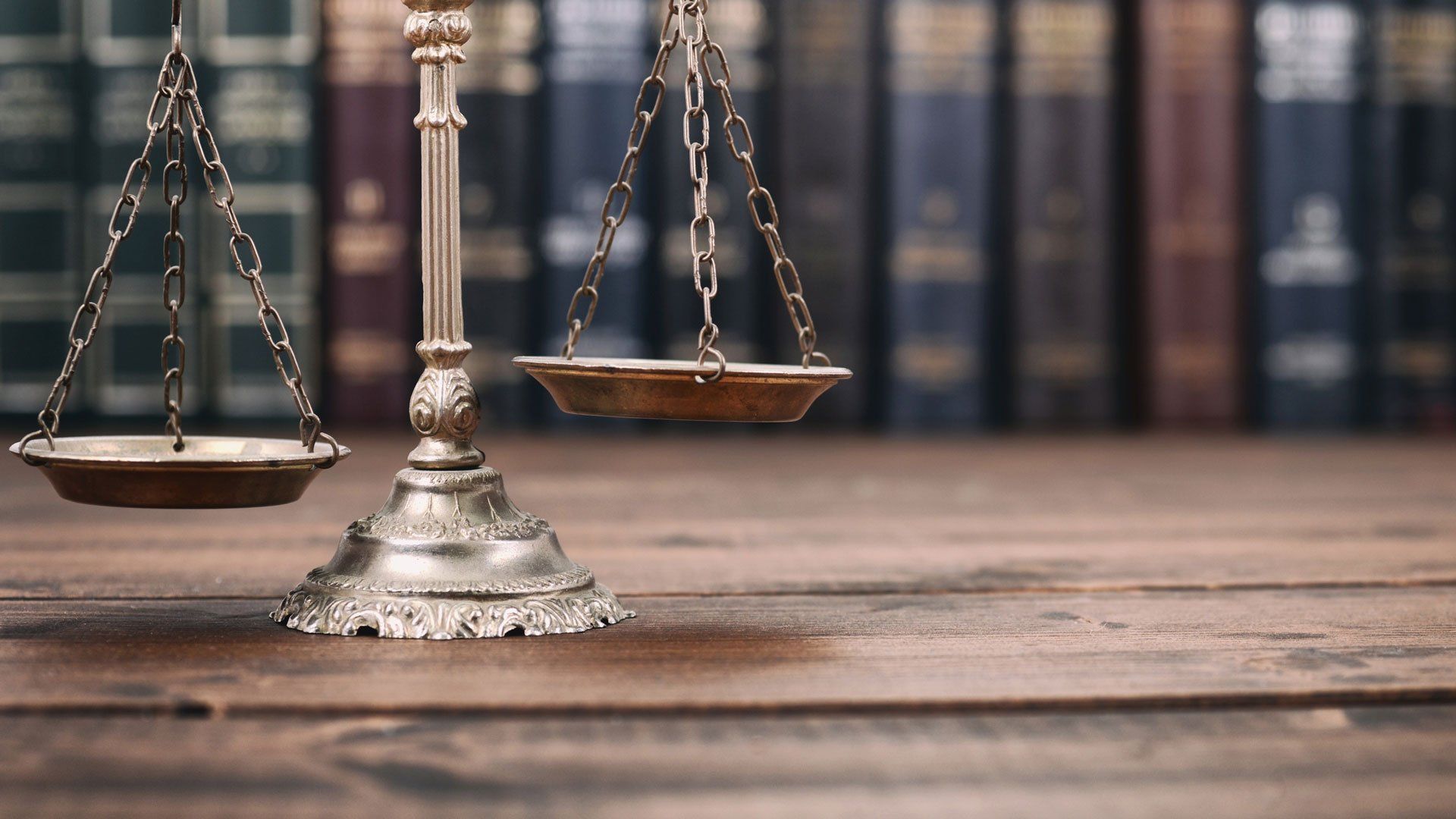 Scale of Justice and Books — Inglewood, CA — 1 On 1 Bail Bonds