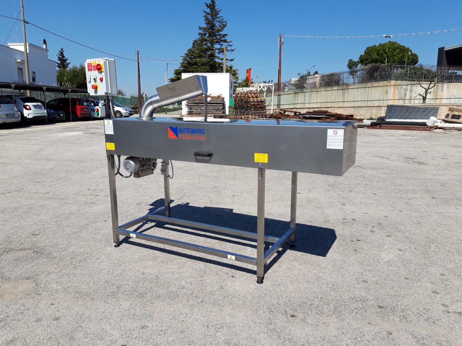 Processamento de aço inox