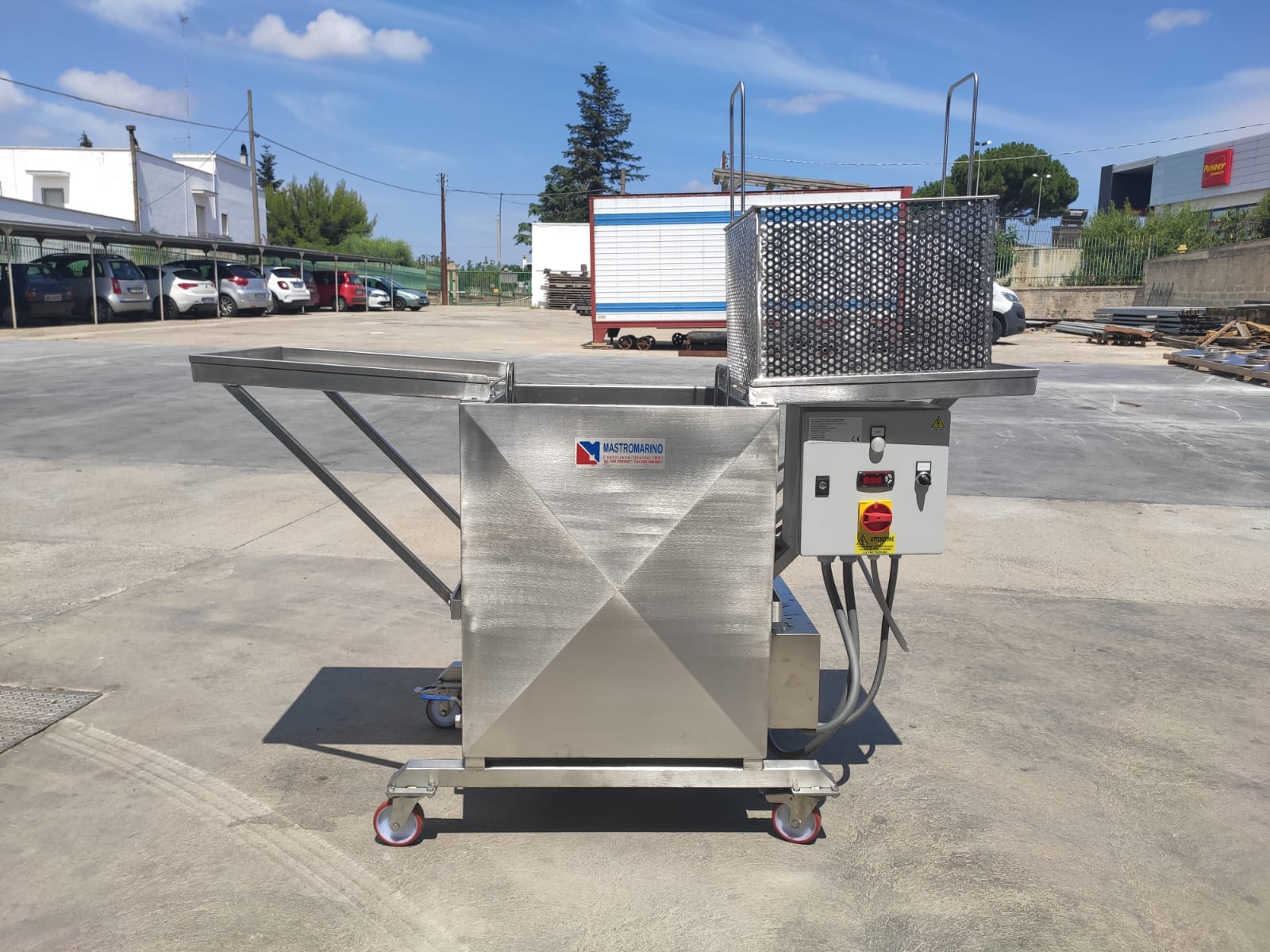 Processamento de aço inox