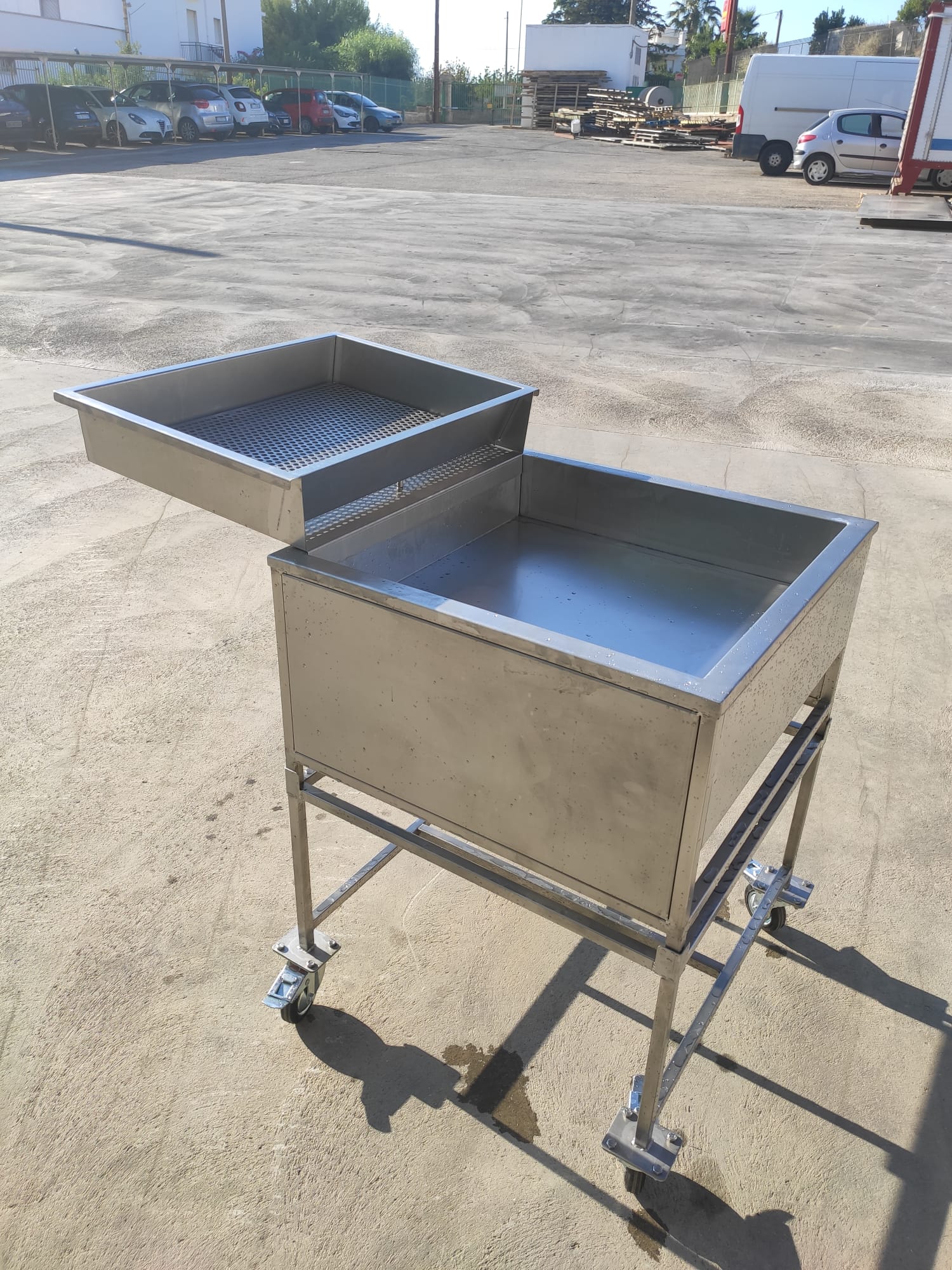 Processamento de aço inox