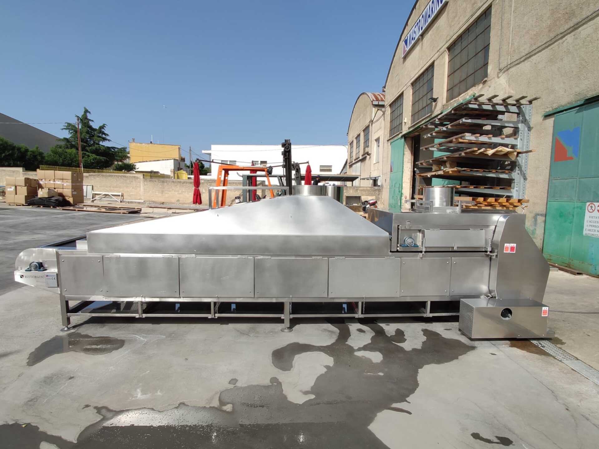 Processamento de aço inox