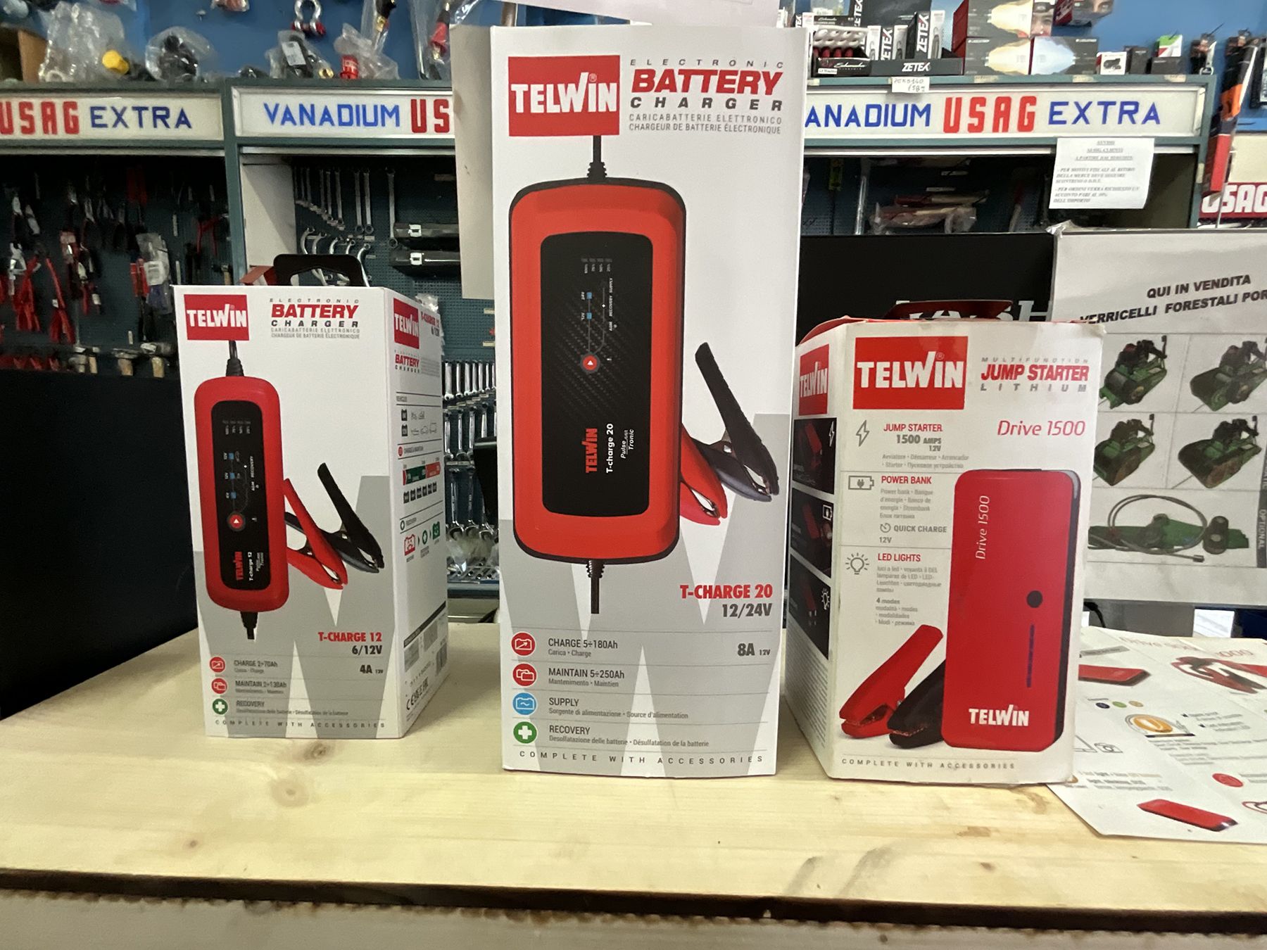 Mantenitori per batteria