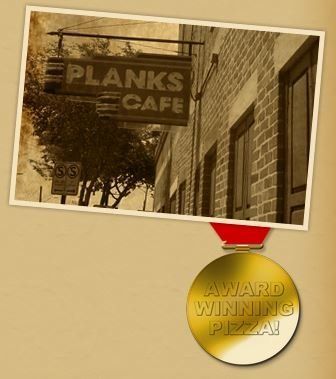 Plank's Cafe Award — Columbus, OH — Plank's Cafe & Pizzeria