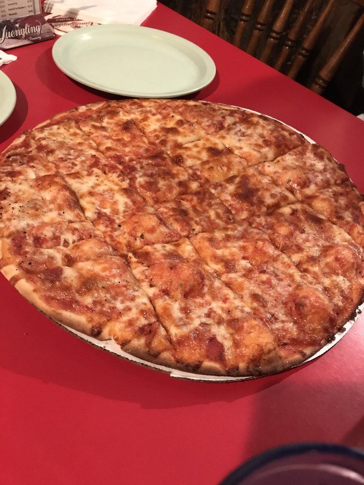 Cut Pizza — Columbus, OH — Plank's Cafe & Pizzeria