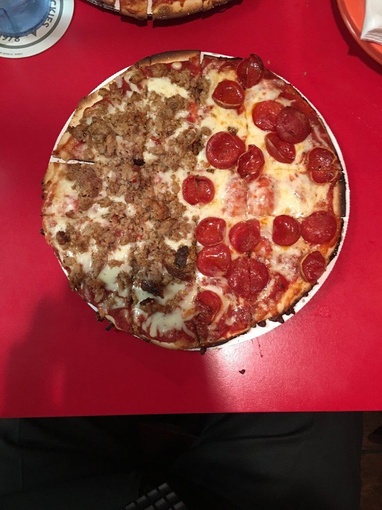 Two Flavored Pizza — Columbus, OH — Plank's Cafe & Pizzeria