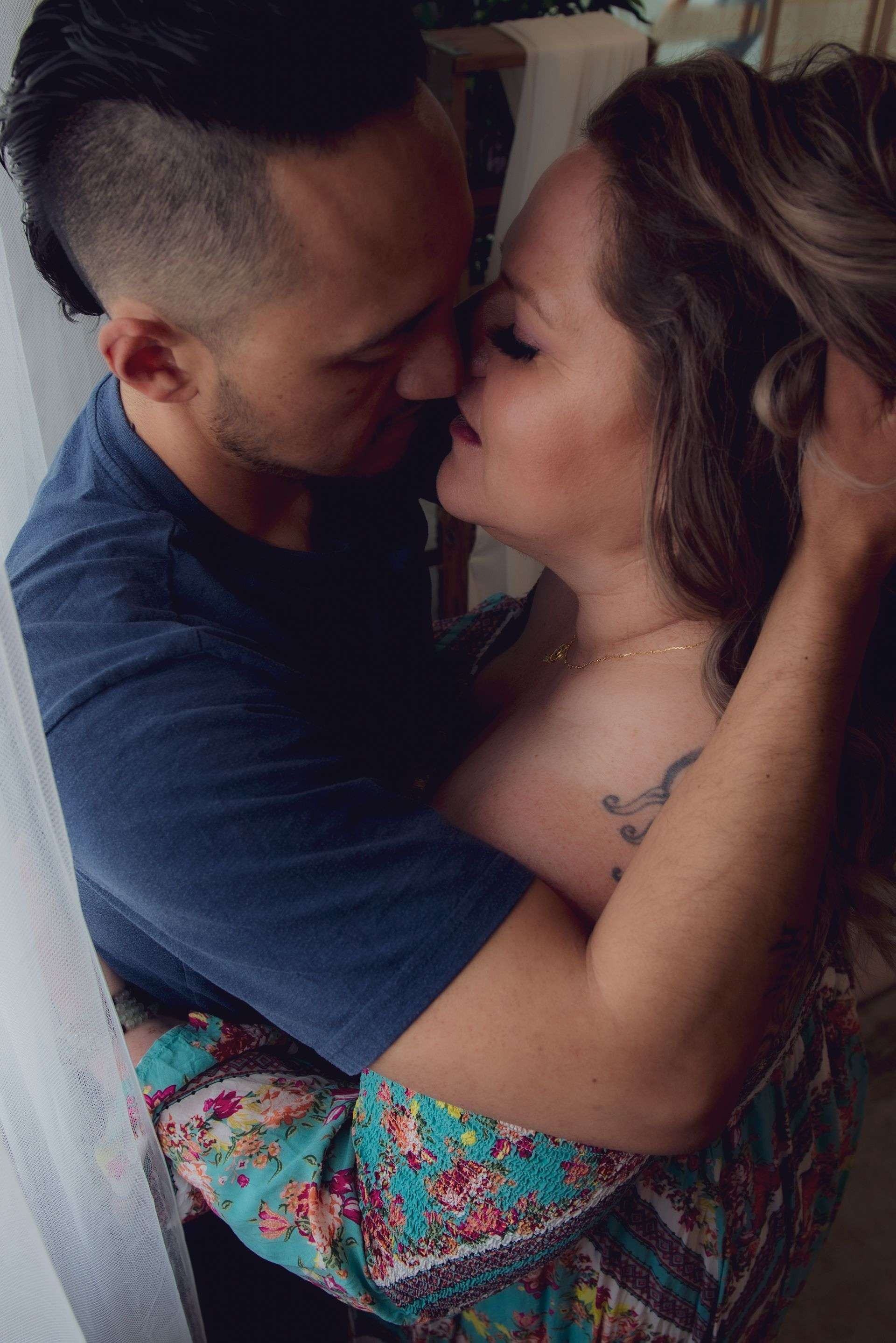 Touchless Photography - Couples Boudoir Photography in Edmonton