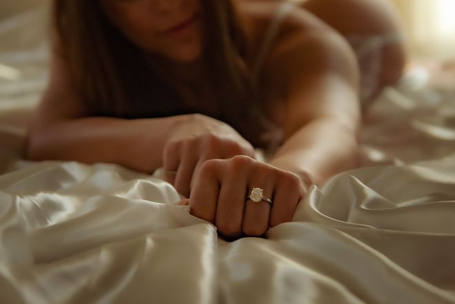 Bridal Boudoir Photography in Edmonton | Touchless Photography