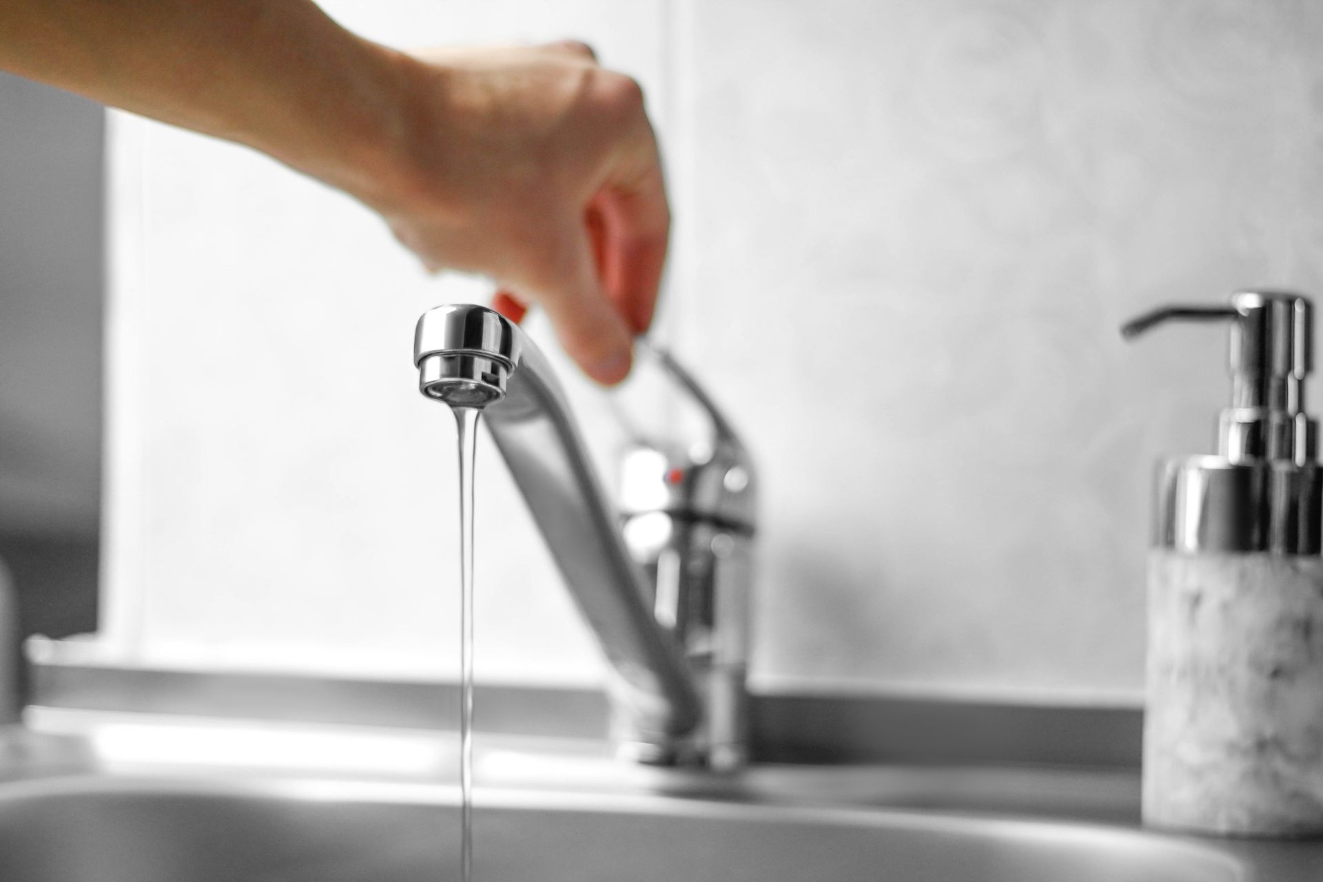 fixing a sinks water