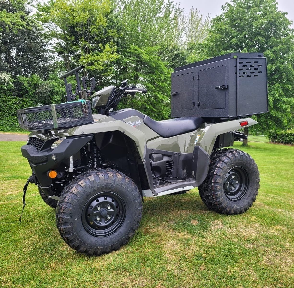 motorcycle dog box