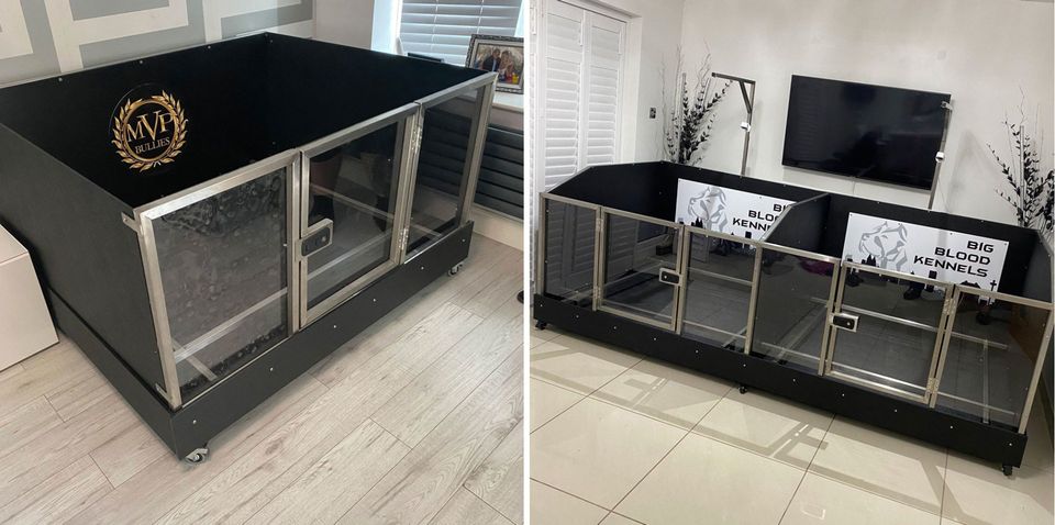 dog breeding pens