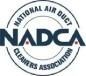 A logo for the national air duct clearing association.