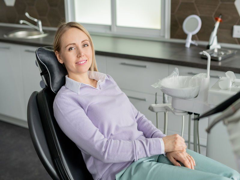 relaxation dental office sedation dentistry patient waiting