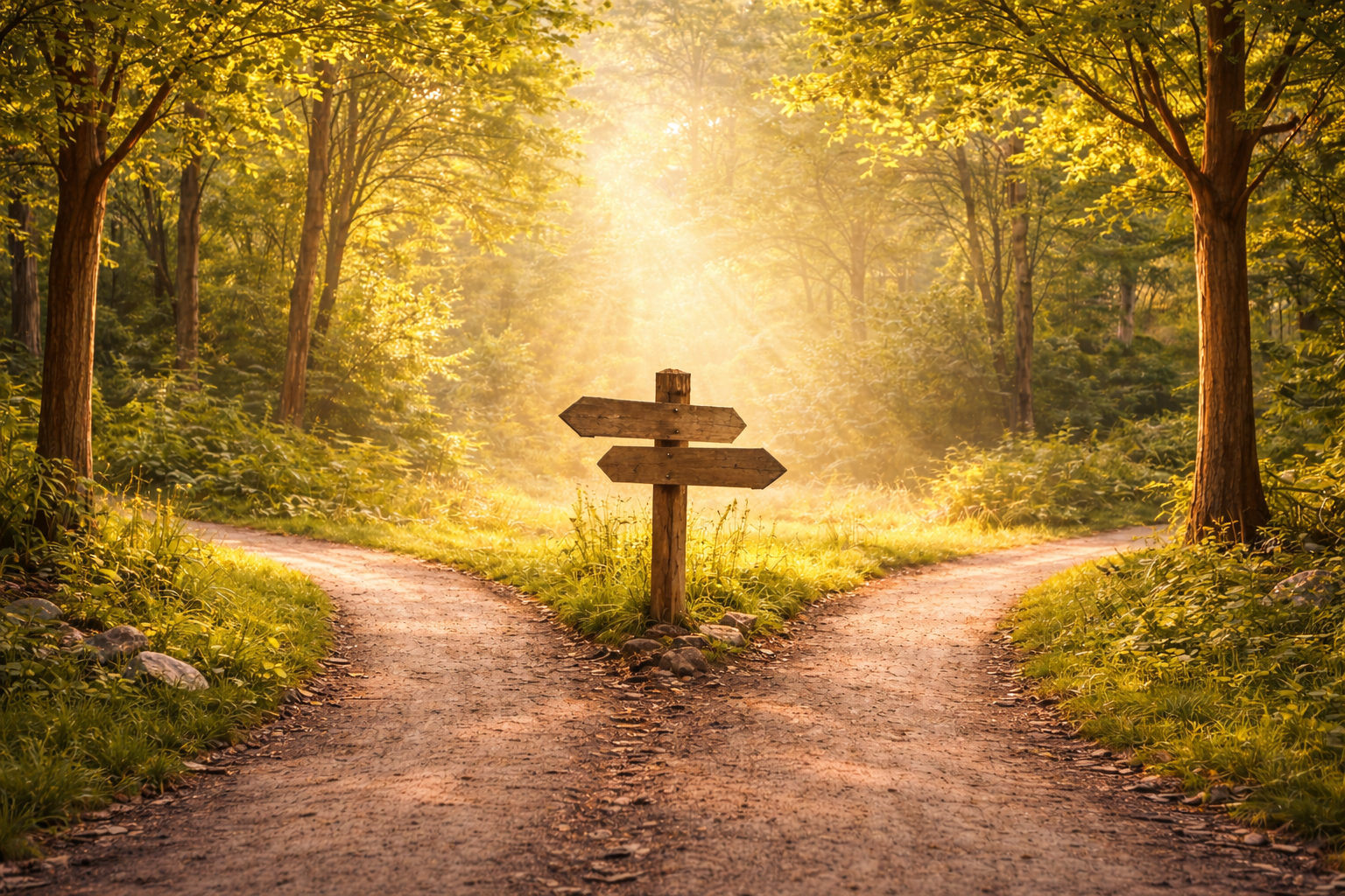 Cross signs, splitpathway