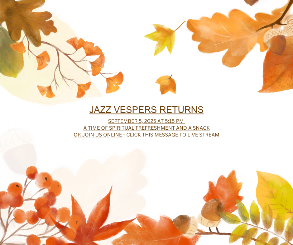 Jazz Vespers Returne