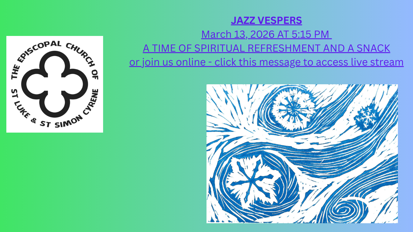 Jazz Vespers Return