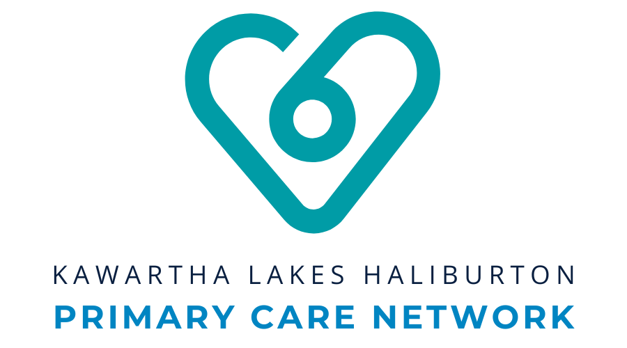 A logo for the kawartha lakes haliburton primary care network