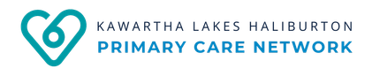 A logo for the kawartha lakes haliburton primary care network