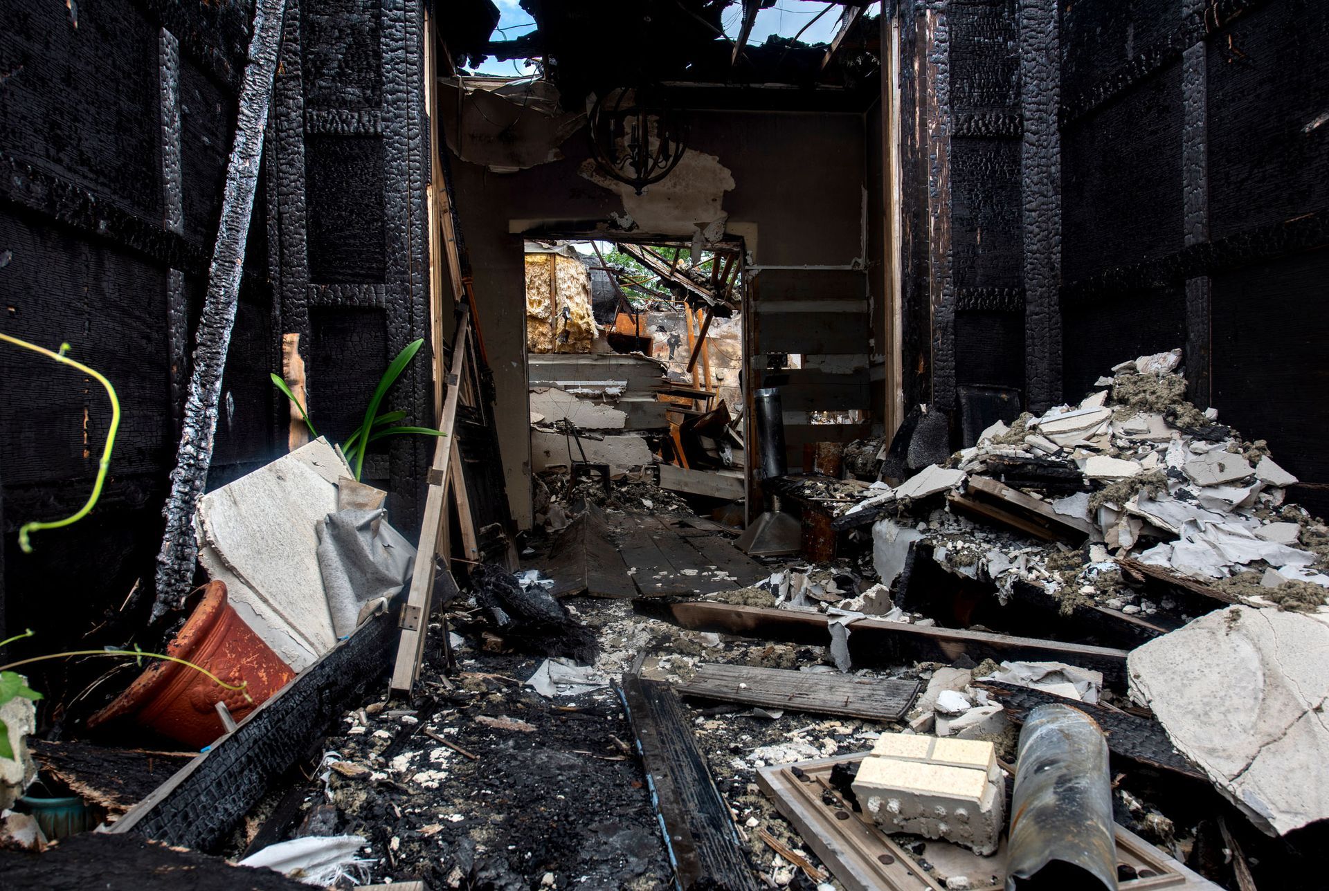 A Burnt And Destroy House | Richmond, VA | Walker & Frick Construction
