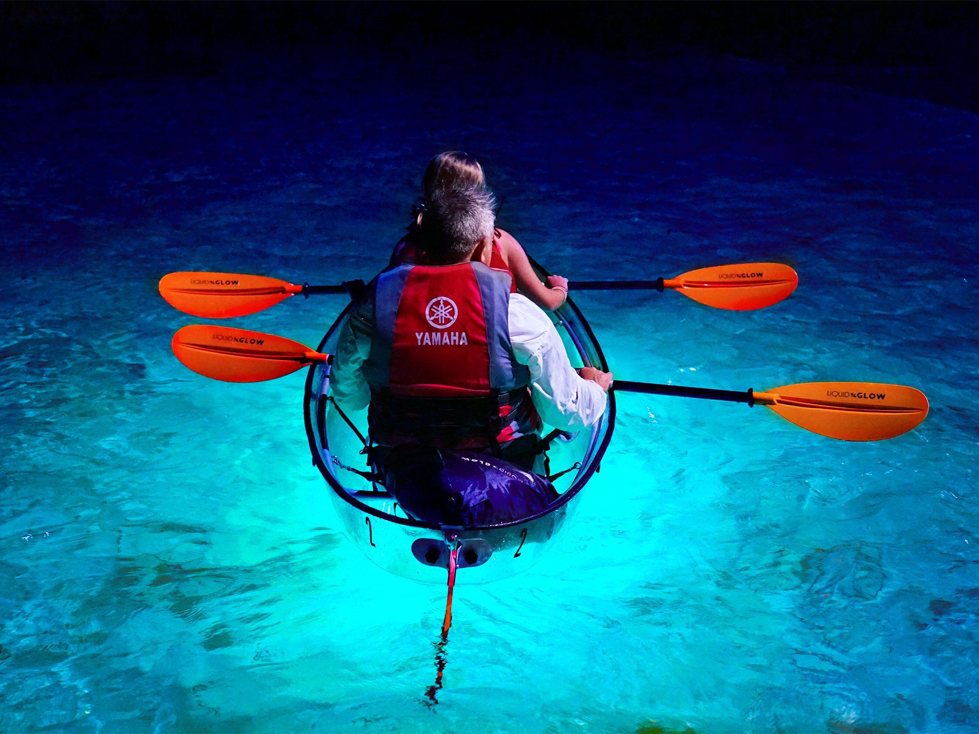 Day and nighttime kayaking in Anguilla