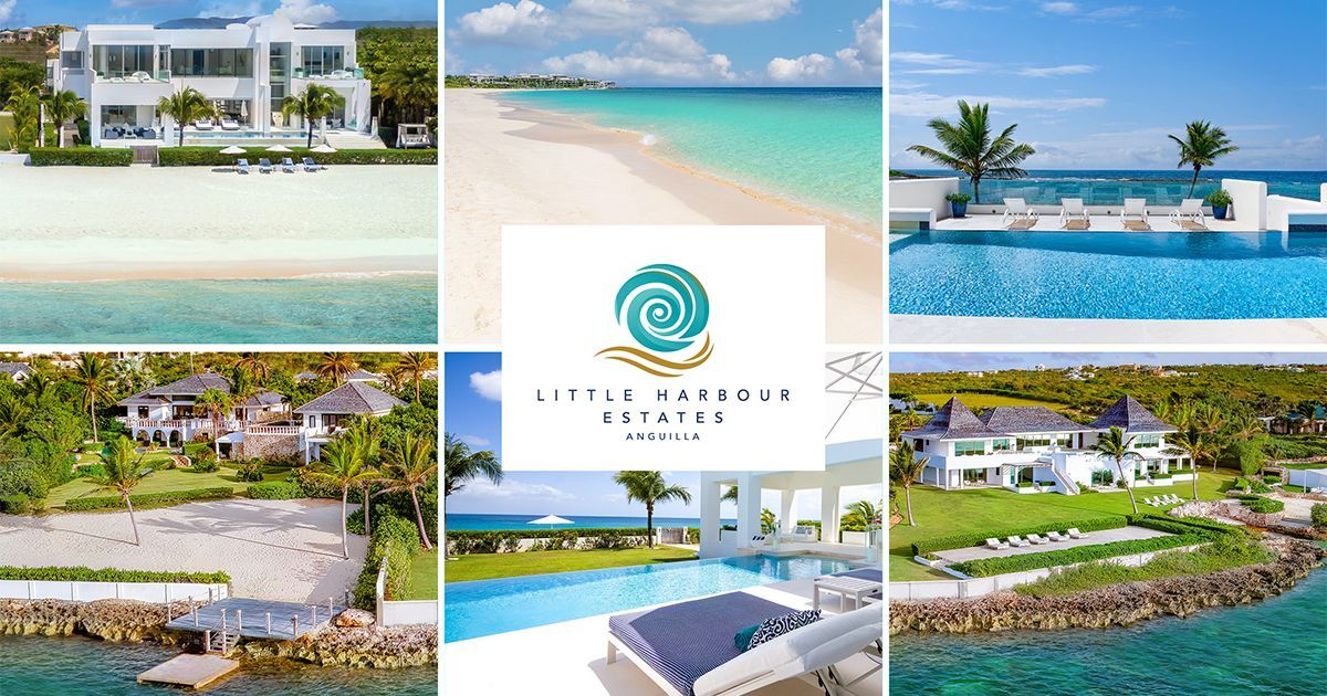 Little Harbour Estates Anguilla Official Site Luxury Beachfront Anguilla Villa Rentals The