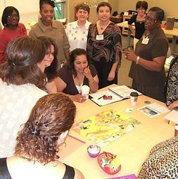 Team Leaders Playing Board Games