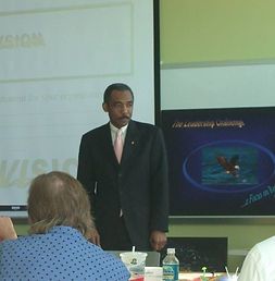 Roland Williams Speaking at a Workshop