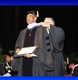 Roland Williams With Medal